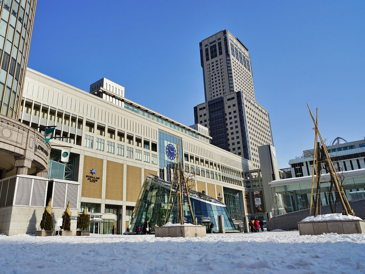 冬の札幌駅の画像