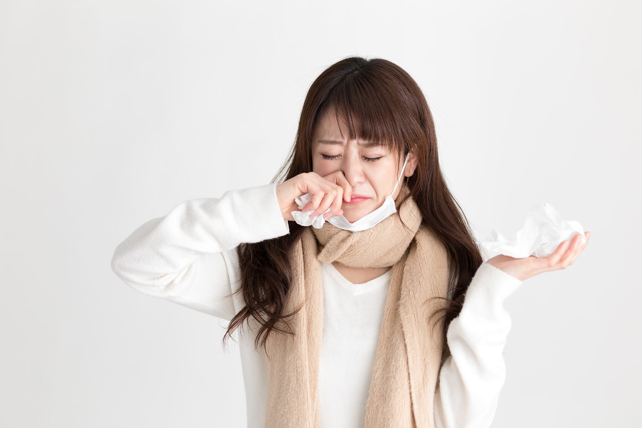 花粉症の鼻詰まりは睡眠障害に繋がる可能性がある