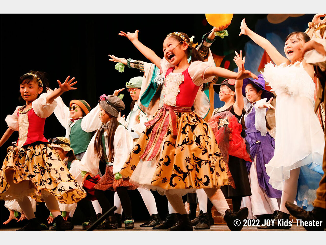 JOY Kids’ Theaterの公演の際の画像