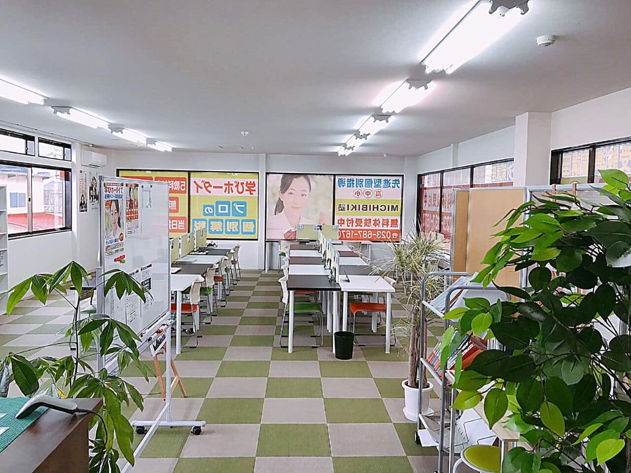 MICHIBIKI塾の教室内の画像