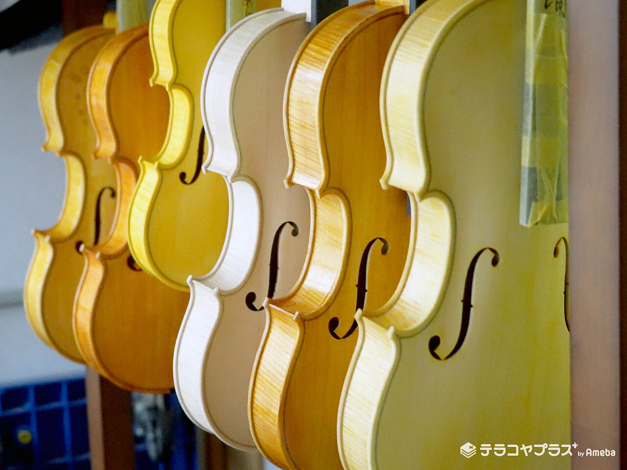 キットバイオリンで作ったバイオリンの画像